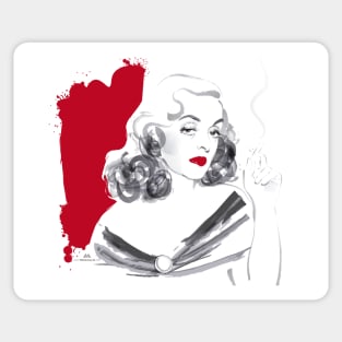 All about Eve Sticker